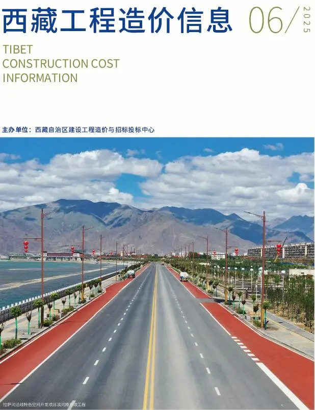 造价库西藏自治区2025年6月信息价期刊电子版PDF封面