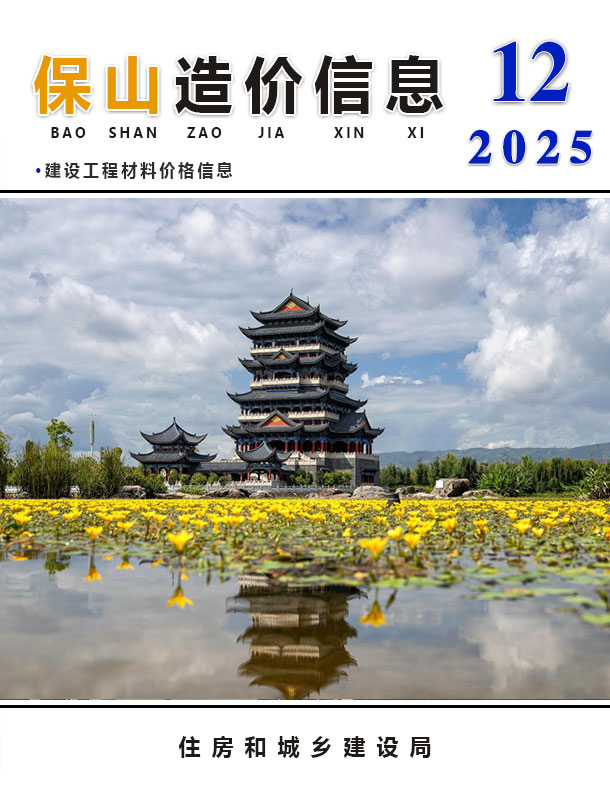 保山造价库官网2025年12月信息价