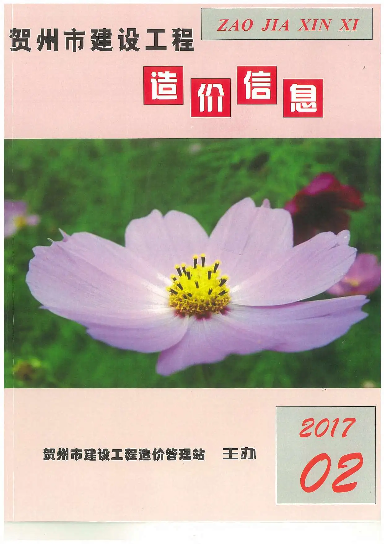造价库贺州市2017年2月信息价期刊电子版PDF封面