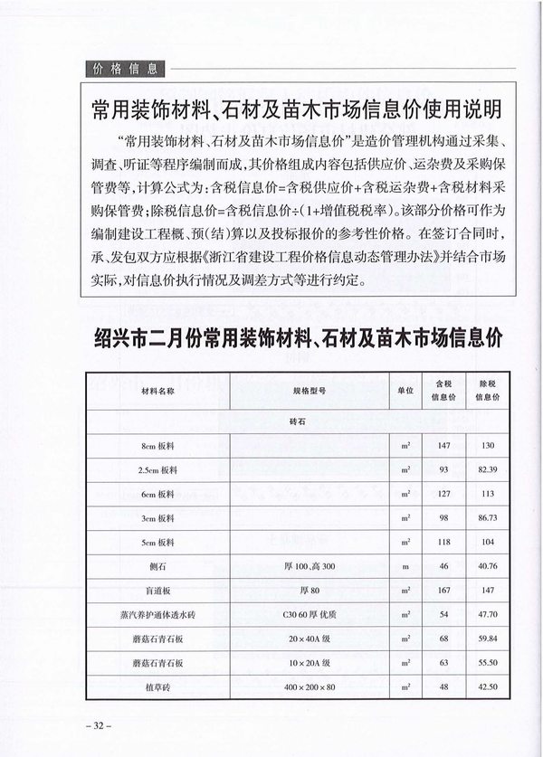 绍兴市2020年2月造价库造价库下载