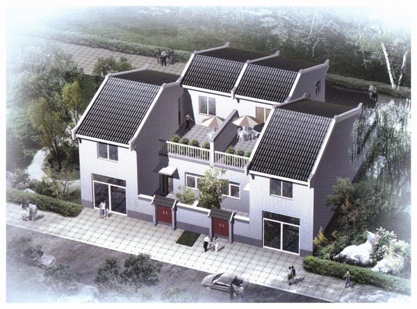 05SJ917-4小城镇住宅通用(示范)设计--陕西西安地区
