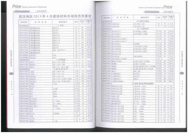 武汉市2013年5月造价库电子版